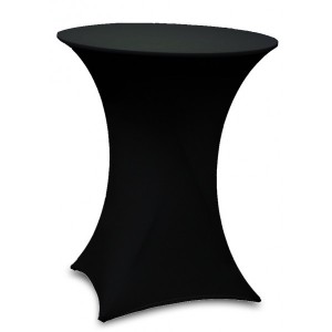 Table haute mange debout noir 80cm 